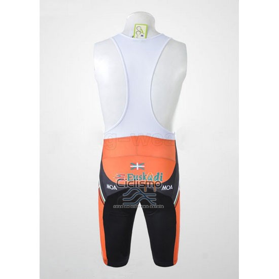 Euskalte Ropa Ciclismo Culotte Corto 2011 Hombre Mangas Cortas Naranja